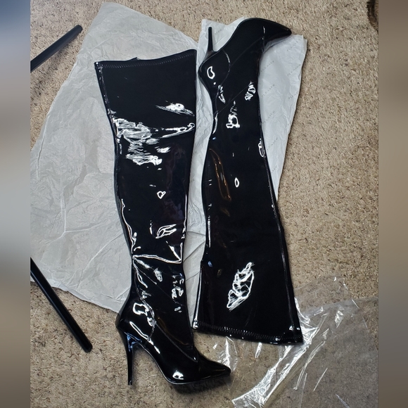 Pleaser Seduce 3000 black boots - Picture 6 of 8